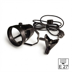 FloraCLIP E27 — Adjustable Grow Clamp E27 Cable 3m | BloomLED