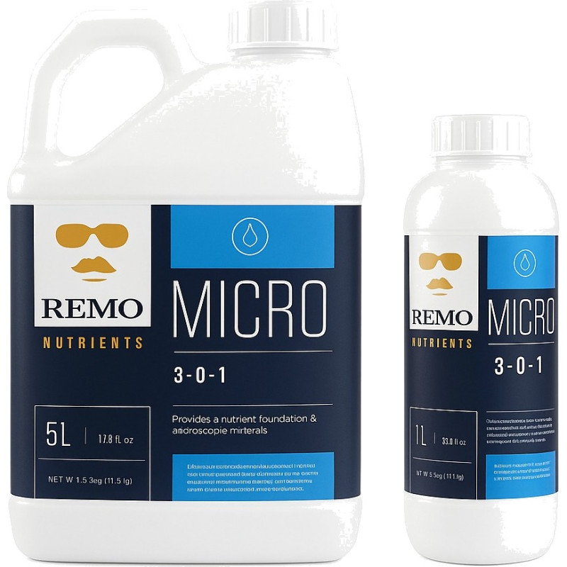 Remo Micro – Fertilizante micronutrientes crecimiento indoor