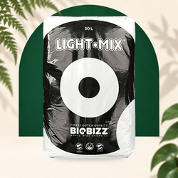 Biobizz Light-Mix 50L – Bio-Erde für den Indoor-Anbau unter LED
