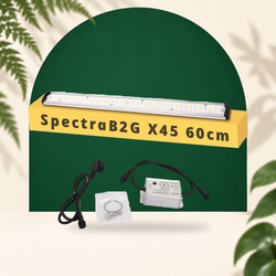 SpectraB.2.G X45 60cm V2 — Barre LED horticole 45W Samsung LM301H croissance & floraison