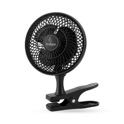 Ventilador de pinza Cyclone 15 cm: fotografía original del producto, rejilla y pinza