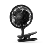 Cyclone 15 cm clip fan: original product photograph with protective grille and clip