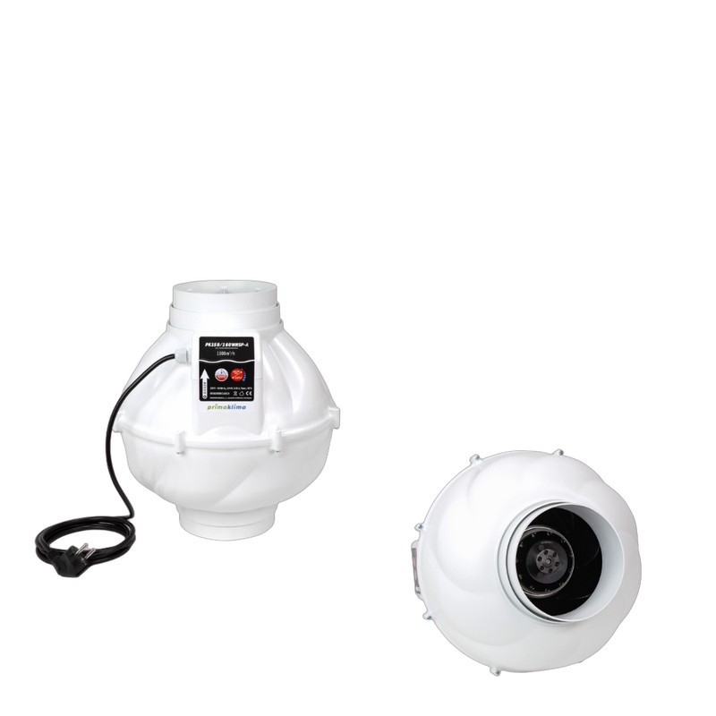 Prima Klima Silent-Abluftventilator WHSP A Ø150/160mm – 1000m³/h – 1 Stufe