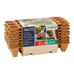 Lot de 144 pots Biodégradables Romberg