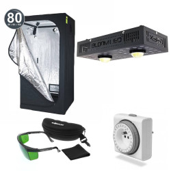 Paquete completo para cultivo de 80 cm x 80 cm con SpectraPANEL X320 - Paquete de cultivo para horticultura