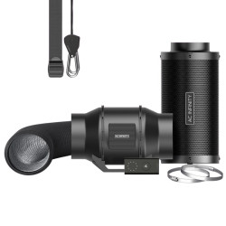 150 mm Filtration Kit with Silent Air Extractor, Carbon Filter and Ducting - AC-FKS6 - AC INFINITY