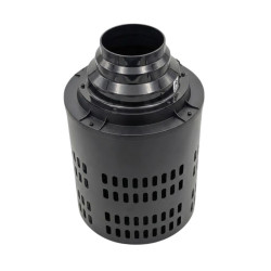 Kit AllInOne CYCLONE – Extracteur d’air EC + Filtre à charbon intégré – 550 m³/h – 24 W - 100/125/150mm