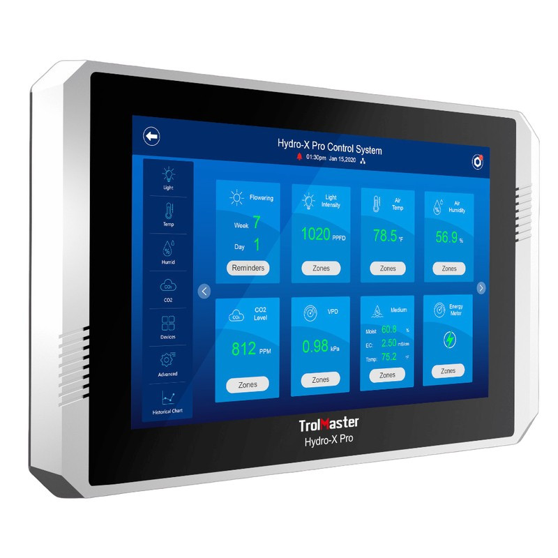 Hydro-X HC2 Trolmaster LCD display: The Ultimate horticultural controller