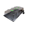 Heated Propagator - X-Stream - 110x60x17cm - XXL Propagator for seedlings and cuttings with thermostat
