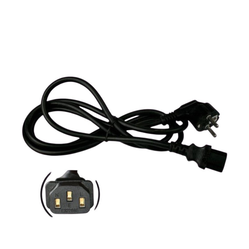 Cable de Alimentación IEC Hembra 1.5m - Conexión Fiable y Segura