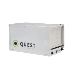 Deshumidificador compacto Quest 70 - QUEST - Control de humedad y rendimiento 26L/día