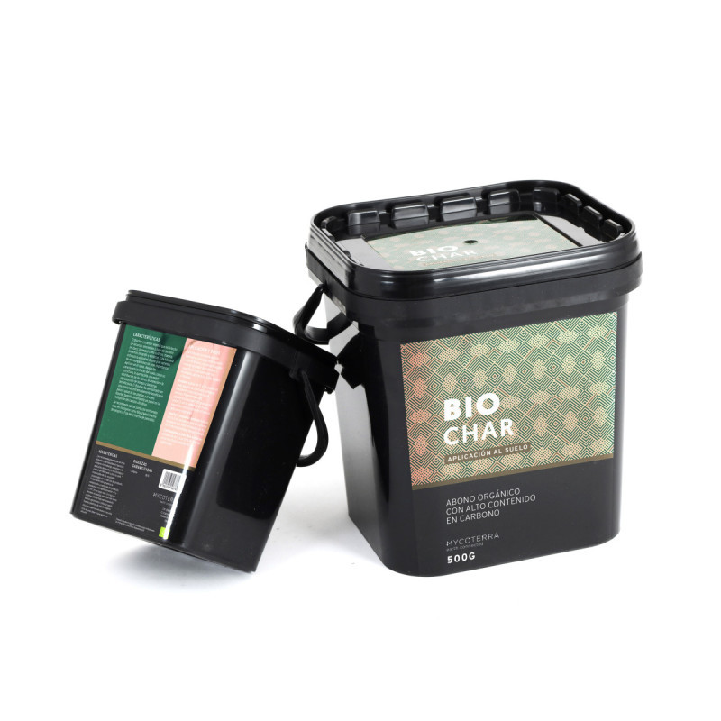Biochar Activé 0.5kg - Amendement Sol GrowLED