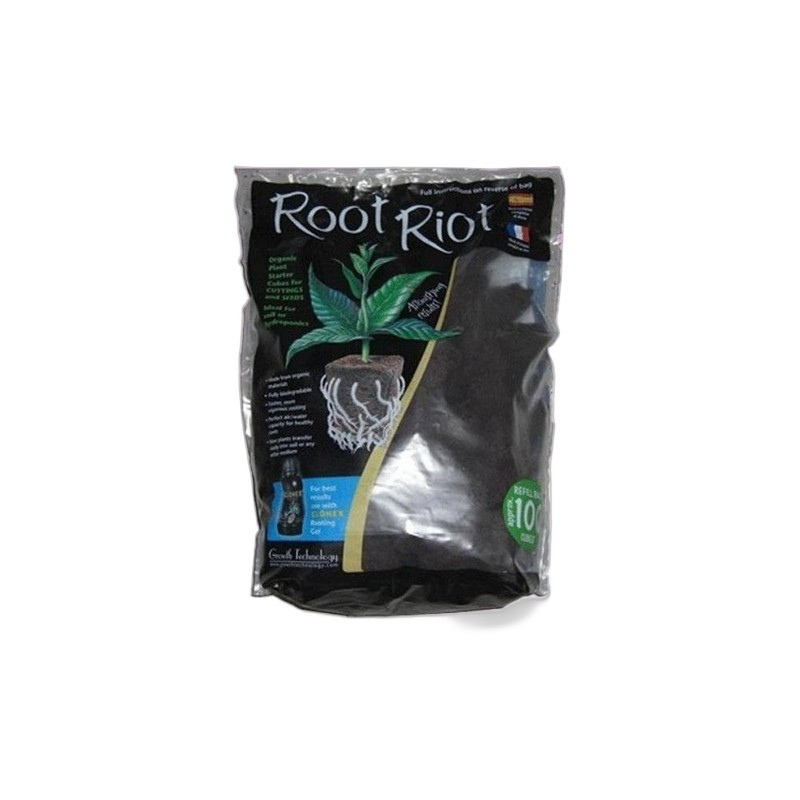 Root Riot - Pack de Cubos de Germinación y Propagación - GROWTH TECHNOLOGY