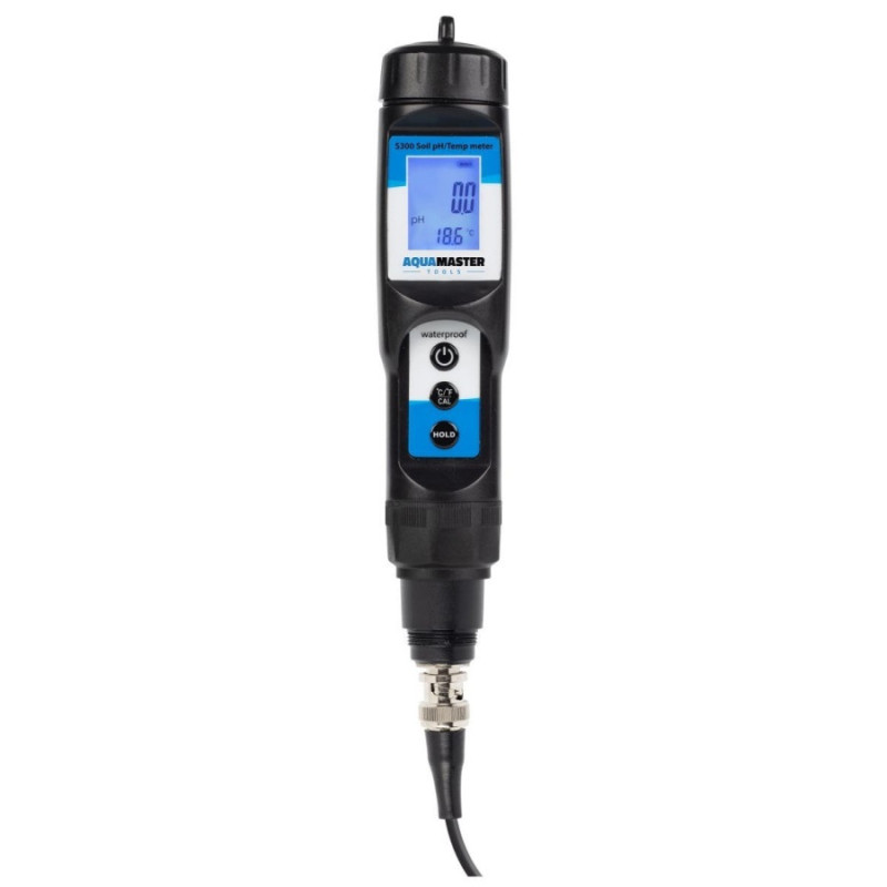 S300 Pro 2 Aqua Master Tools — testeur pH et température pour substrat — sonde déportée BNC