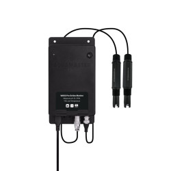 W650 Pro Inline Aqua Master Tools — monitor conectado de pH y EC