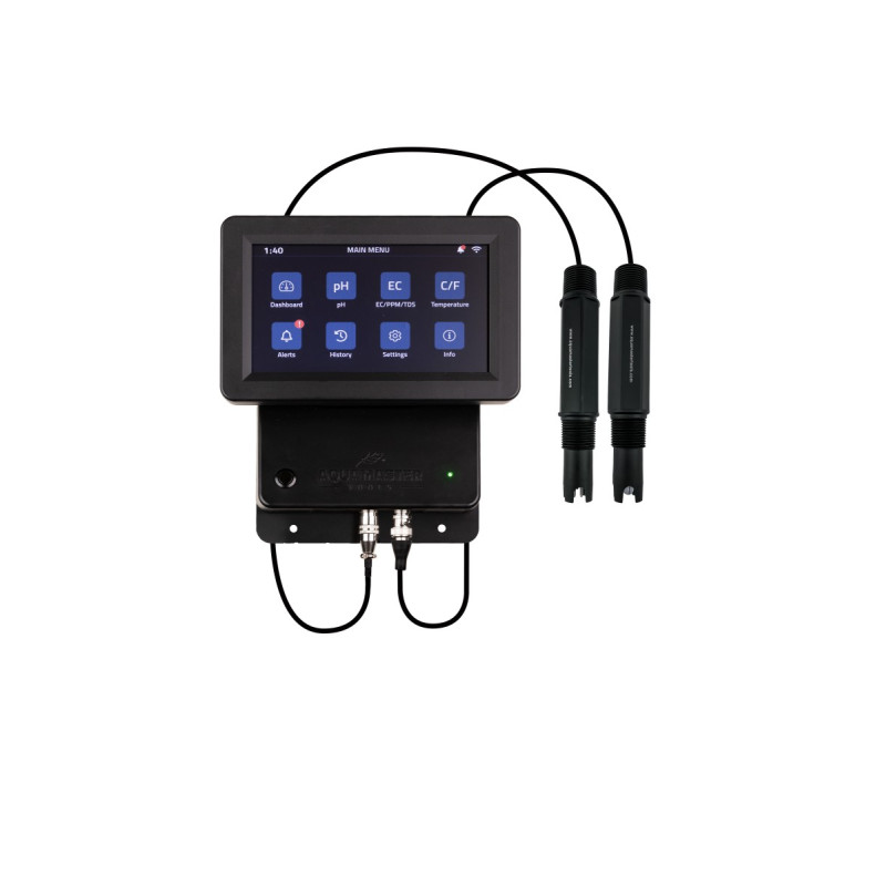 C800 Pro Inline Aqua Master Tools — controlador pH/EC sin bomba