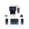 Kit C800 Pro Inline Aqua Master Tools — pH + 4 nutrientes