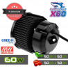 Pack 1m² - 4x SpectraBUD X60 - Silencioso e impermeable - CREE CXB3590