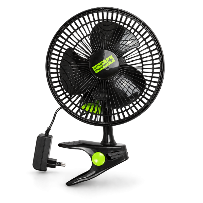 Ventilateur à pince - 5W - 15cm - Garden HighPro