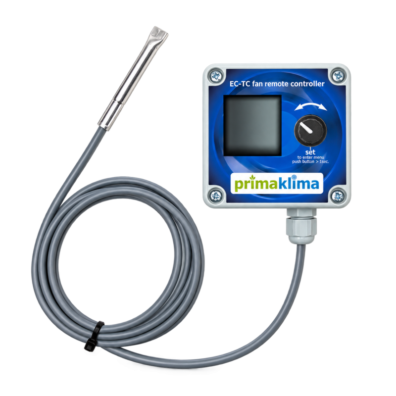 Prima Klima ECTC 1M Digital Regler – 2 Kanäle – Temperatur- und Drehzahlregelung