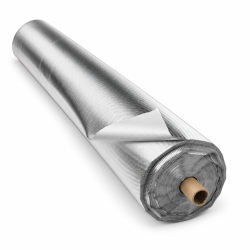 Film Mylar Diamant Blanc 1,25 x 100 m – 75µm Éco Réfléchissant pour Culture Indoor