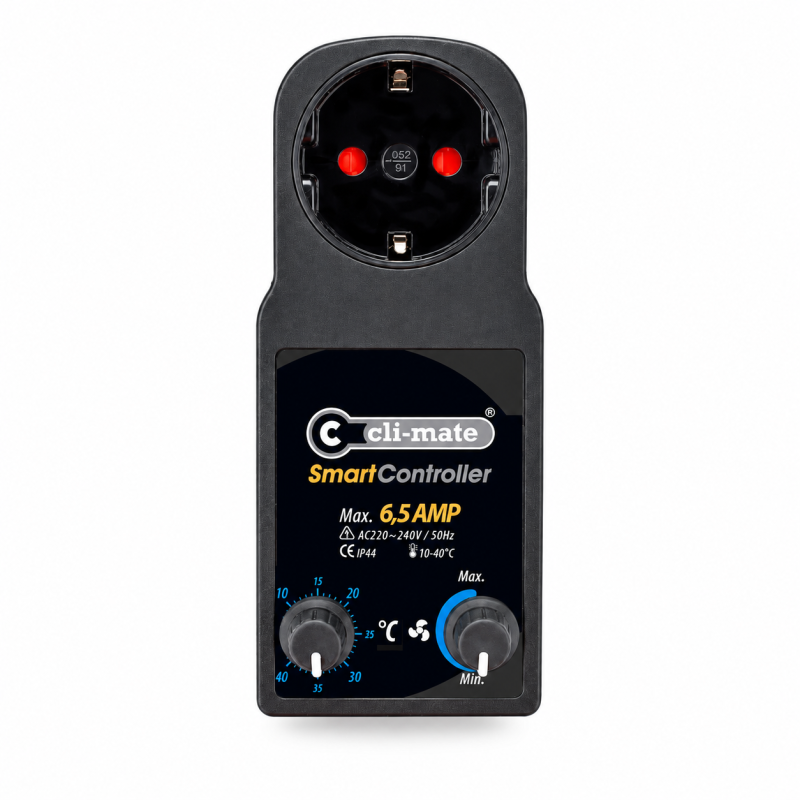 Cli-mate Smart Lüftungsregler – 3 °C Hysterese, 6,5 A