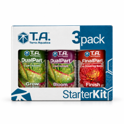 Terra Aquatica 3-Pack Starter Kit DualPart HW 500ml (FloraDuo) - Fertilisant Complet pour Croissance et Floraison
