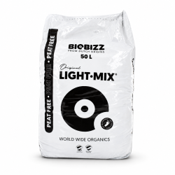 Sustrato BIOBIZZ Light·Mix® Peat Free 50L – Sin turba, 100% orgánico, ideal para semillas y esquejes