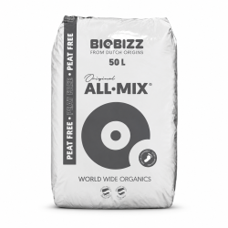 BIOBIZZ All·Mix® Peat Free 50L Growing Medium – Peat-free, pre-fertilised substrate for complete cultivation