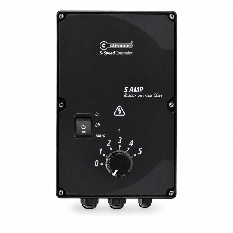 Cli-mate 5-Speed Controller – 5 settings, 5 to 13 A