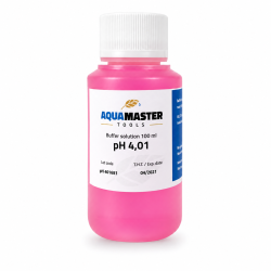 Solución de calibración pH 4,01 Aqua Master Tools — 100 ml o 5 L