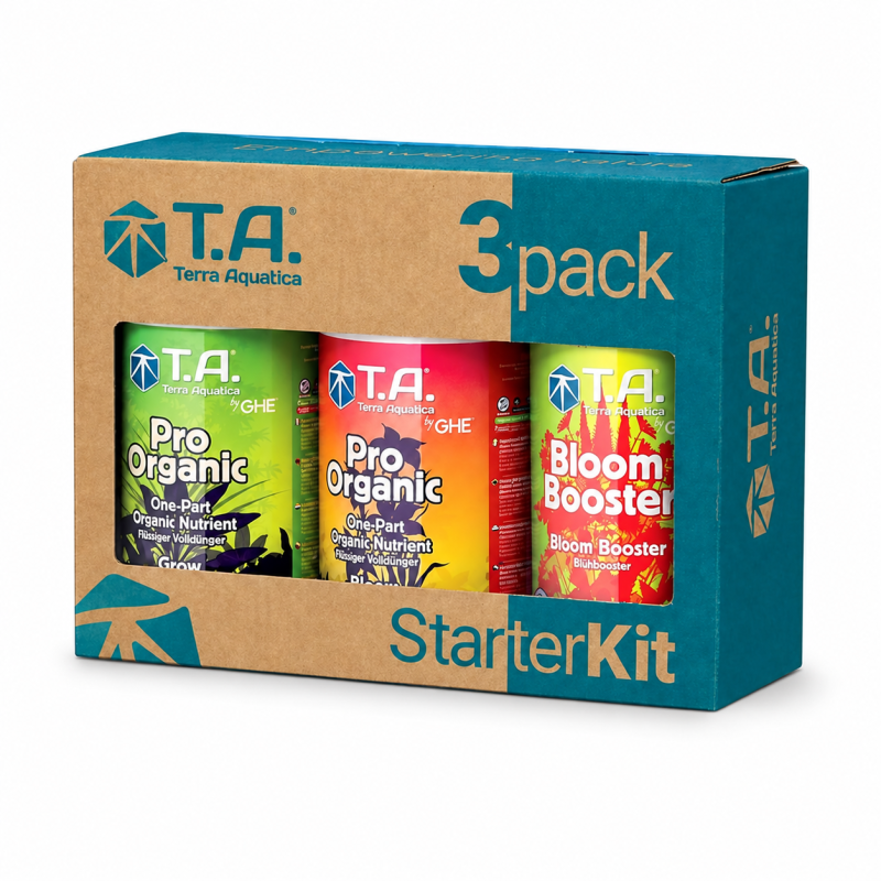 STARTER KIT - Kit de démarrage Pro Organic 3 x 500ml Terra Aquatica