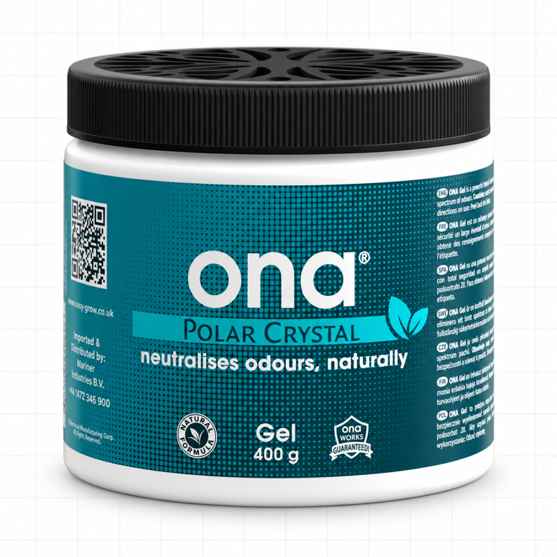 Neutralizador de Olor Natural ONA Gel Polar Crystal 400 g