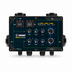 Cli-mate Multi dual-zone controller – 2 regulators, up to 32 A