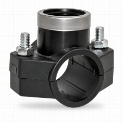 PVC Clamp 40 mm Aqua Master Tools — 1/2 or 3/4 inch female thread