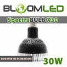 SpectraBULB X30 - Ampoule horticole LED pour la culture de plantes E27 -30W