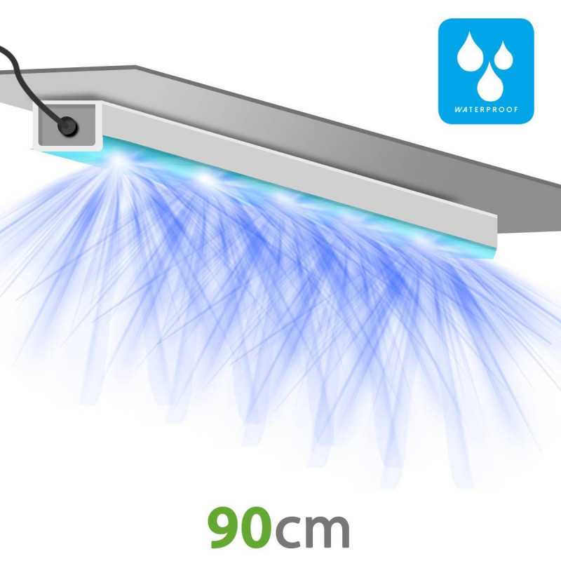 SpectraLINE IP65 90cm 30W - Waterproof - Barre Horticole LED pour superficie de 100cm x 25cm - Croissance