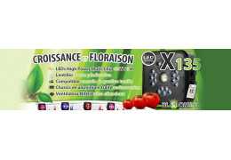 Zoom sobre la lámpara hortícola LED SpectraMODULE X135