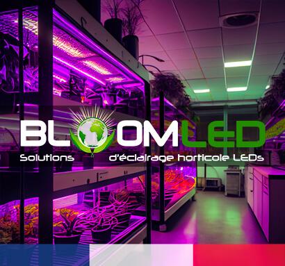 BloomLED, projets professionnels d'éclairage LED horticole