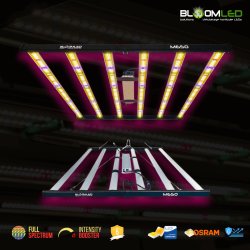 SpectraWILD M650, barre horticole LED full spectrum 650W 120x120 diodes Samsung
